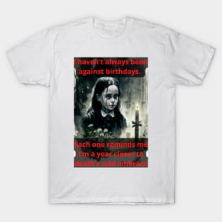 Wednesday Addams Birthday T-Shirt